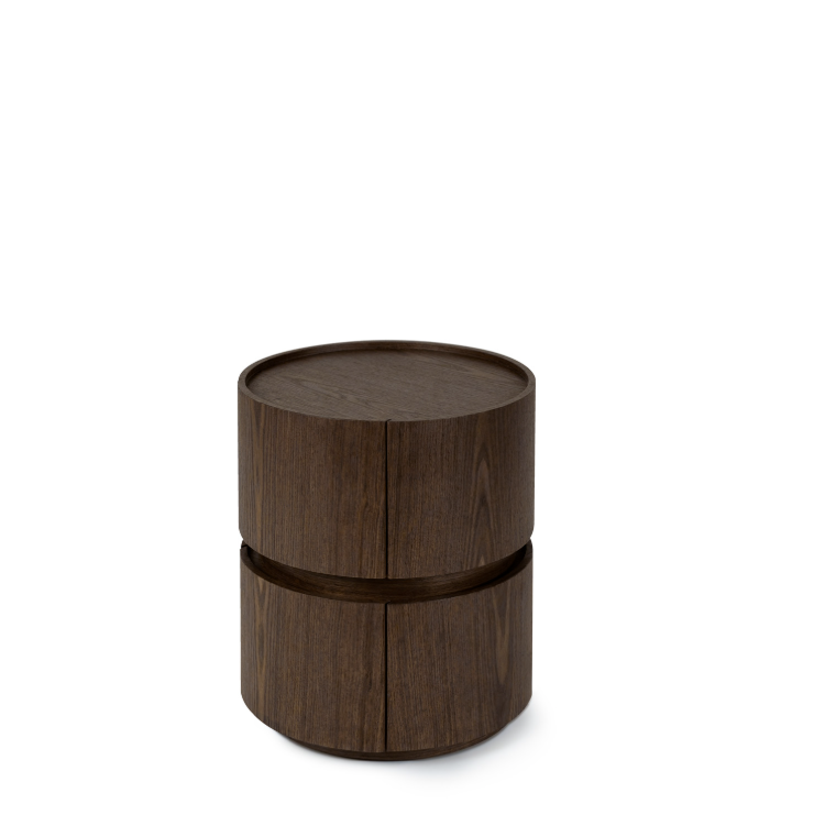 Mesa de cabeceira TIMEO Nogueira