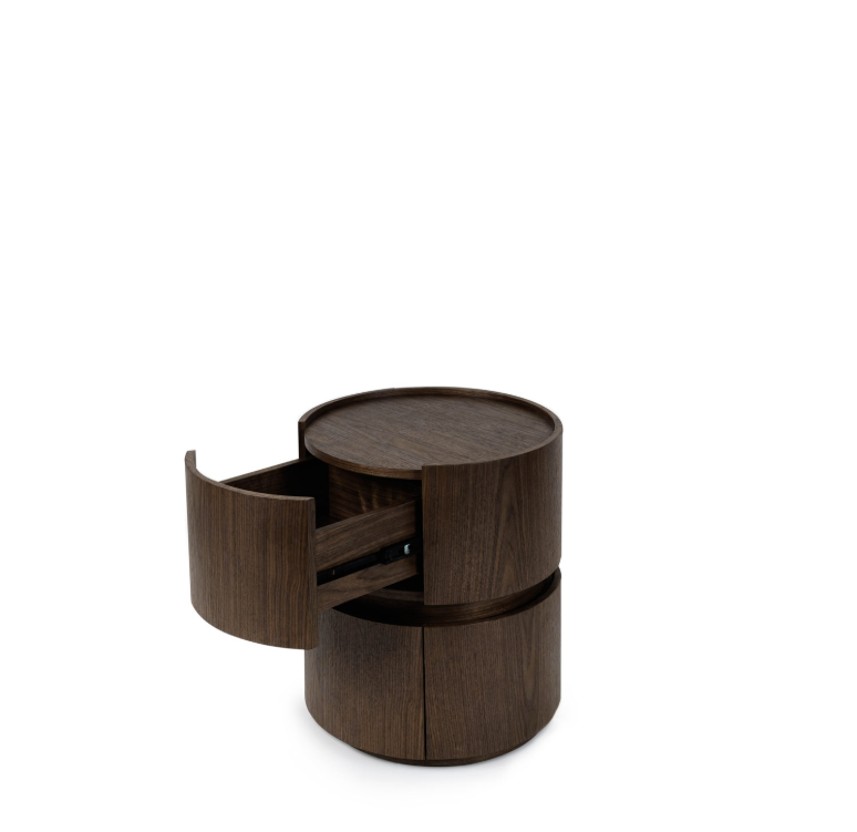 Mesa de cabeceira TIMEO Nogueira