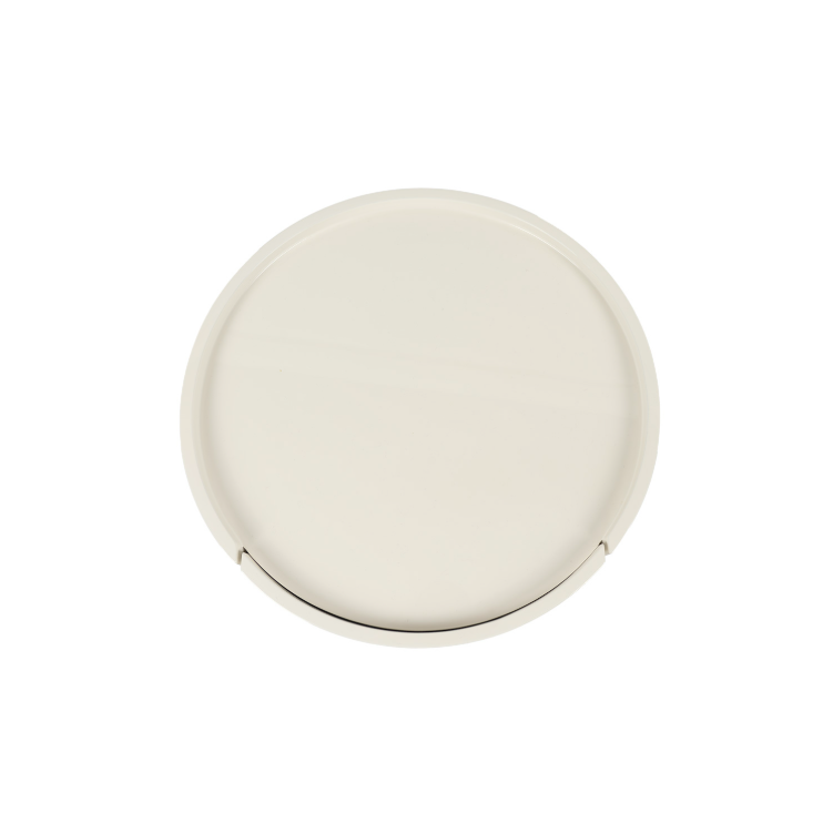 Mesa de cabeceira JAMES BEIGE brilho