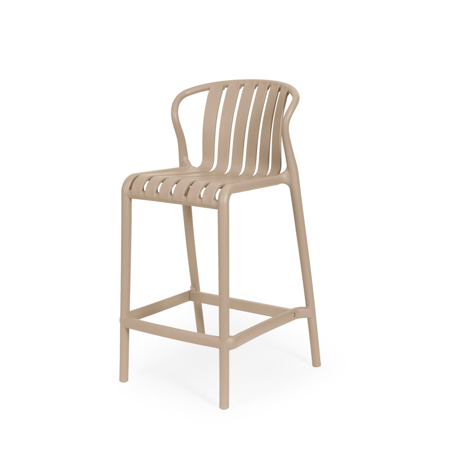 Banco baixo Bastian beige