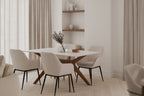 Cadeira Isabella beige / Preto