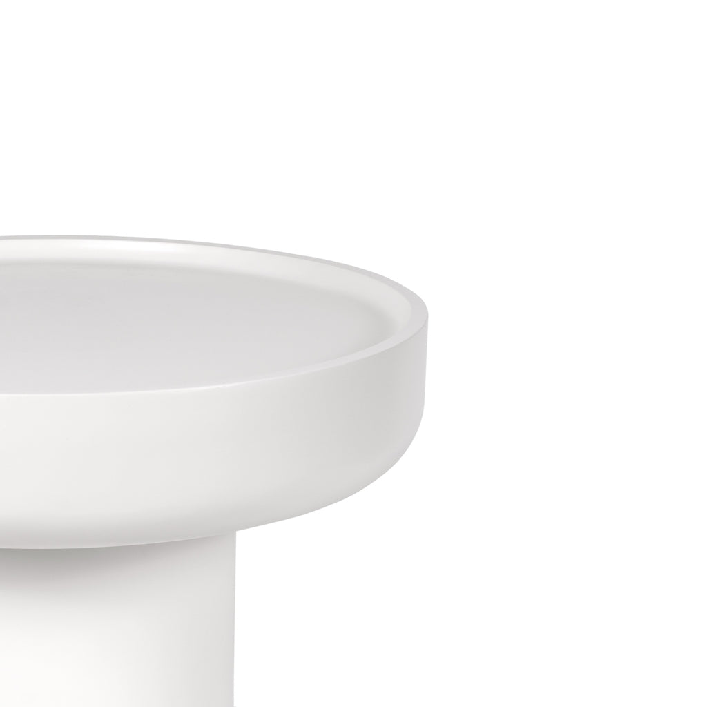 Mesa auxiliar Rodney 50cm branco