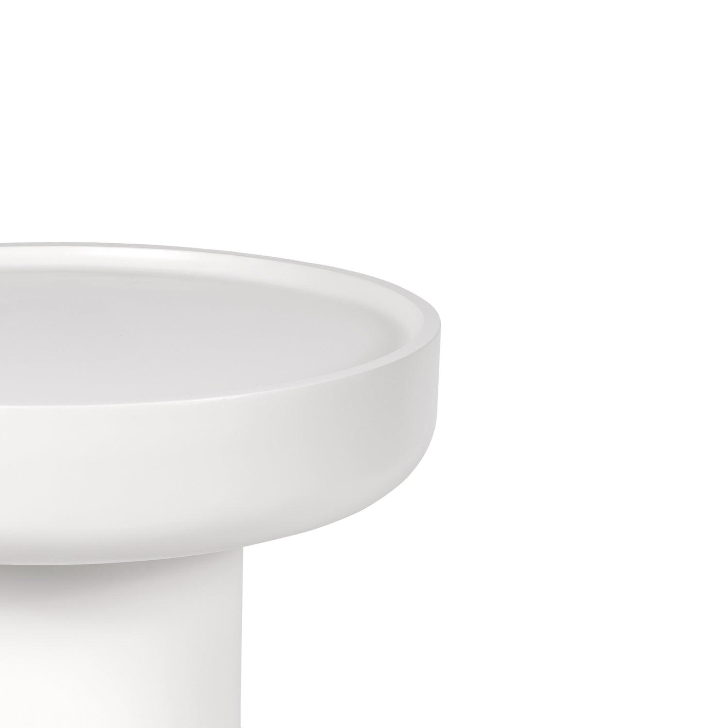 Mesa auxiliar Rodney 50cm branco