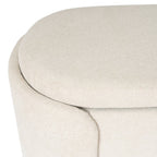 Banqueta Bernice beige