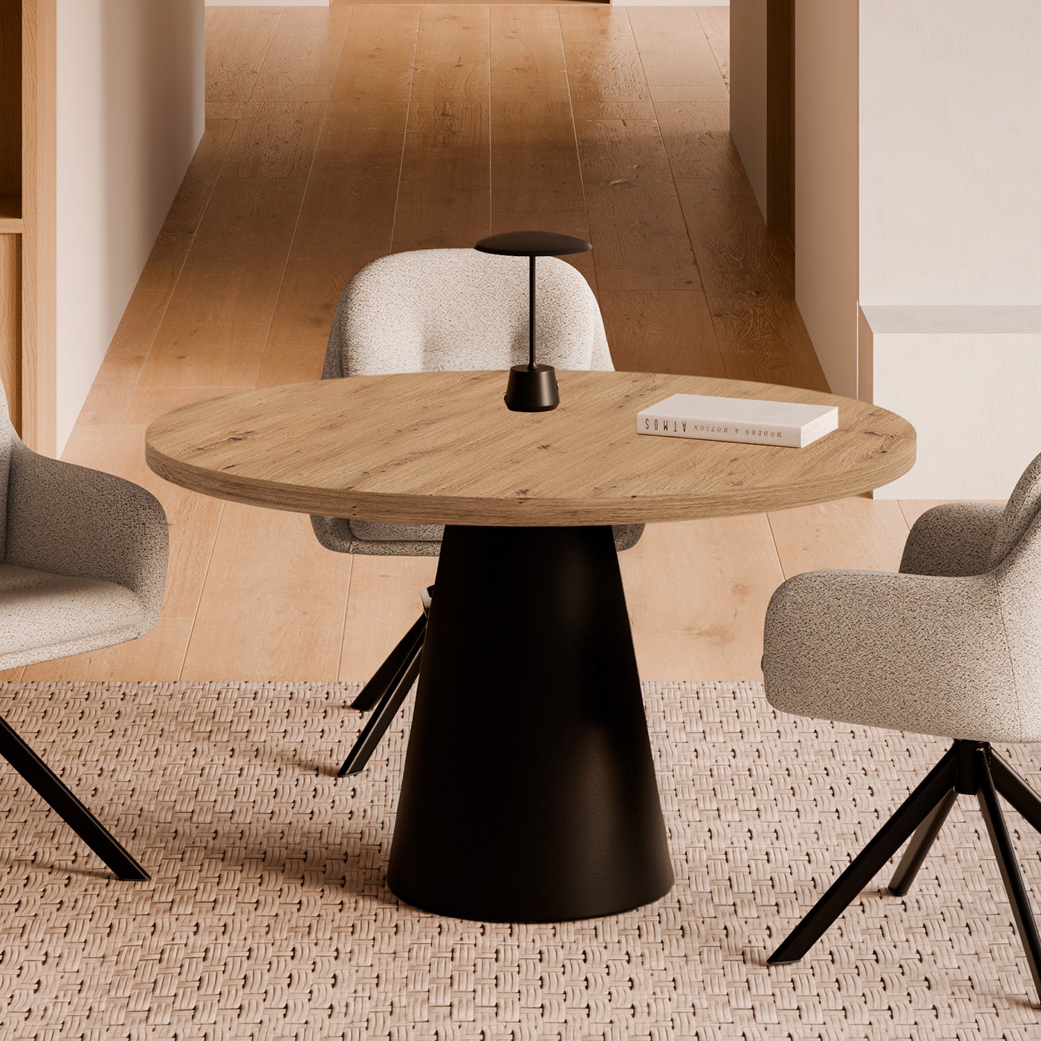 MESA HOLLY  NATURAL/PRETO
