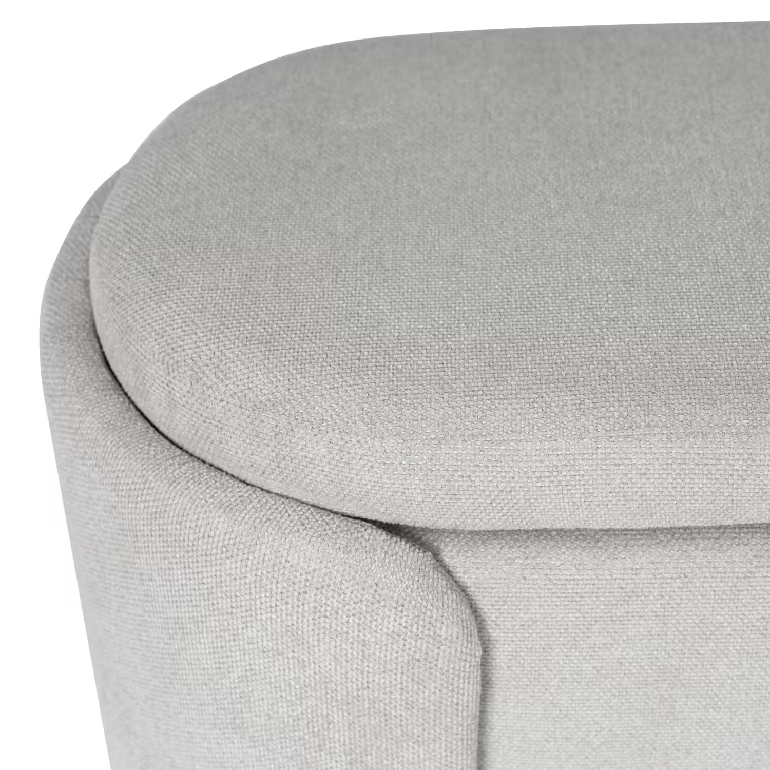 Banqueta Bernice cinza