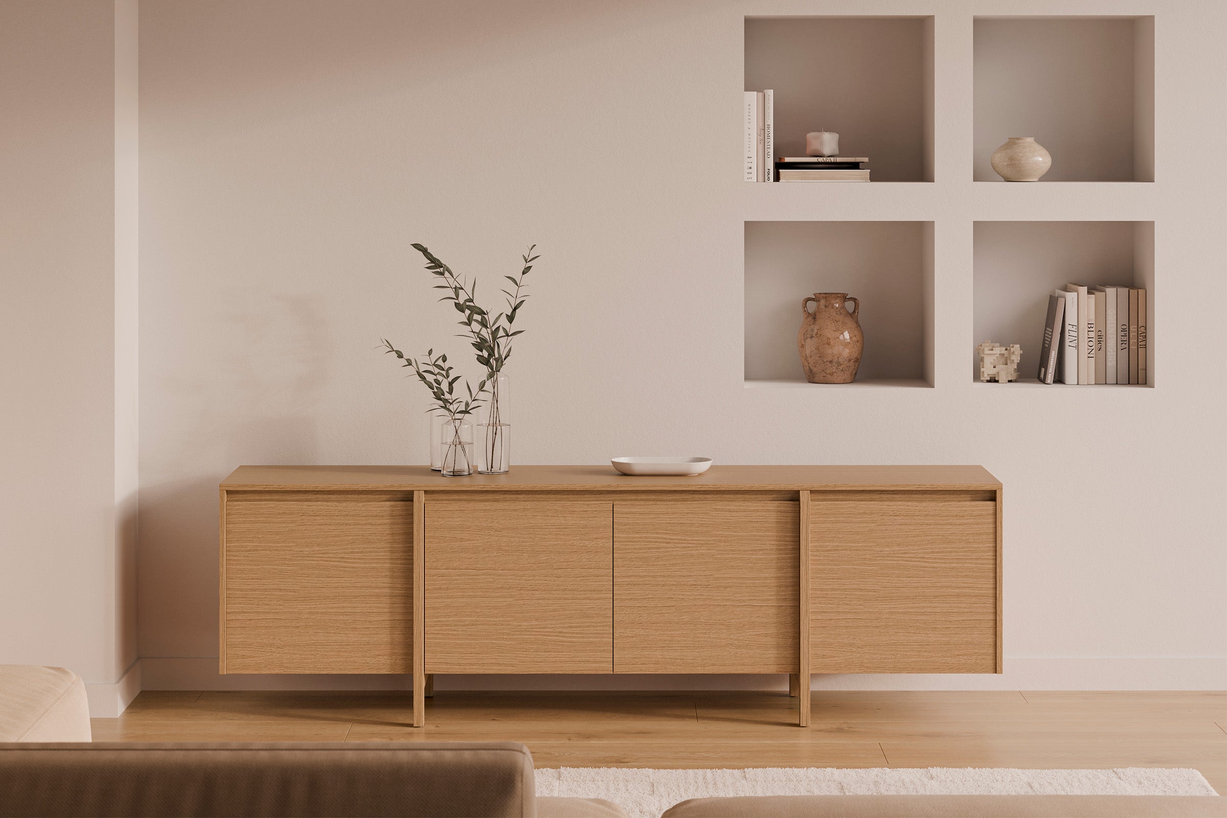 Movel TV 200 Portas PACIFIC Carvalho