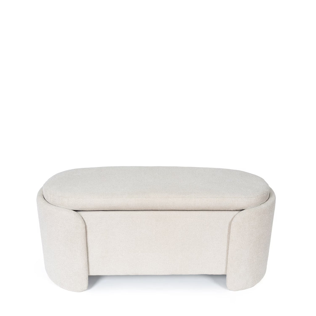 Banqueta Bernice beige