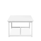 Conjunto Muscat sofá/cadeirões /mesa centro em branco