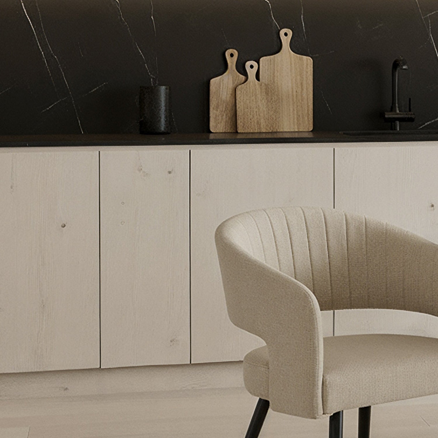 Cadeira Kora beige