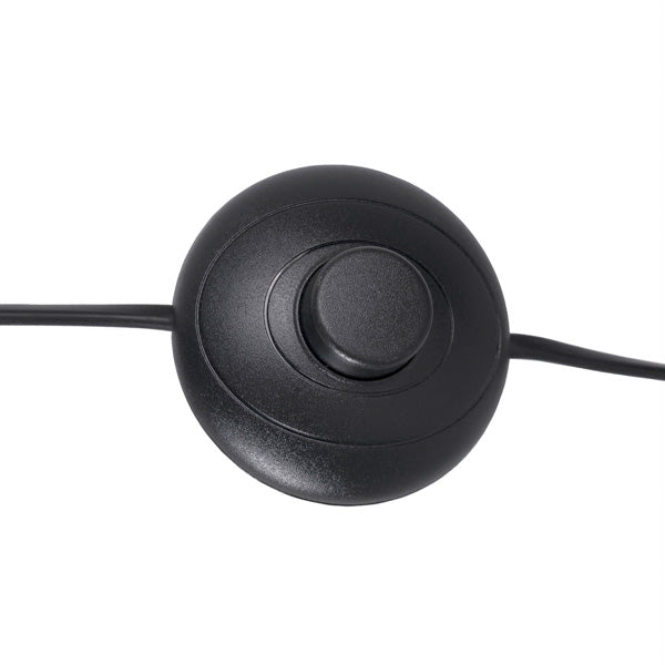 Candeeiro de chão Gandesa preto