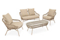 Conjunto Sintra sofá/cadeirões /mesa centro em beige