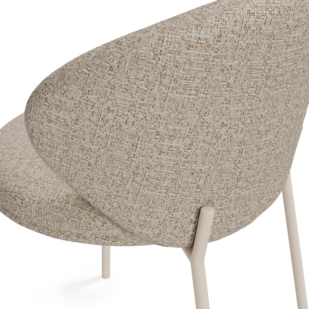 Cadeir Lisbet Beige / Beige