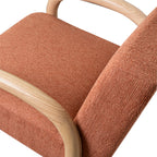 Poltrona Dorothy terracota
