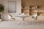 Cadeir Lisbet Beige / Beige