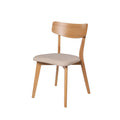 Cadeira Keira Carvalho / beige