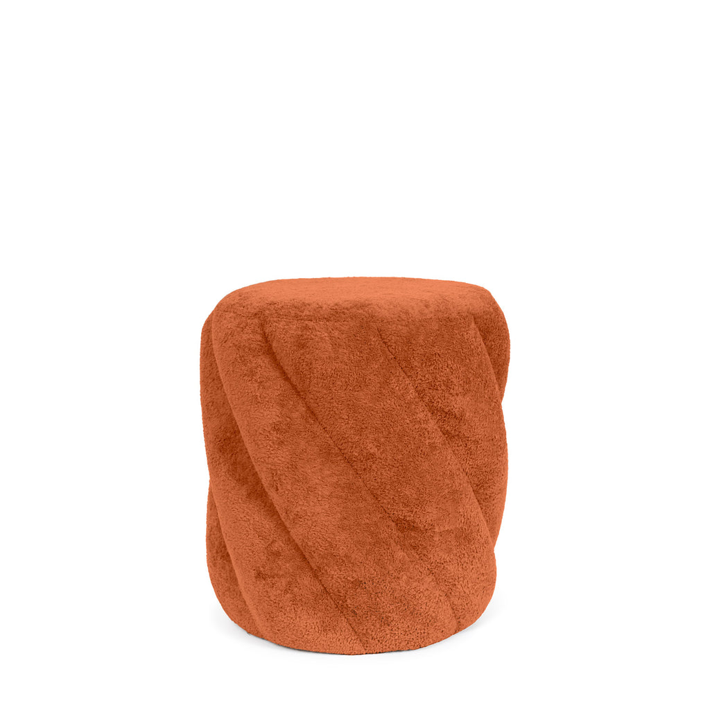 Pufe Derek terracota
