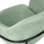 Cadeira Abigail menta / Preto