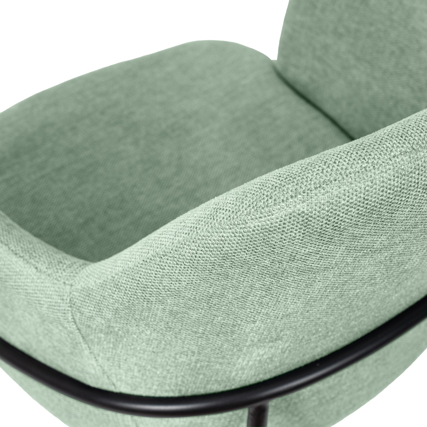 Cadeira Abigail menta / Preto