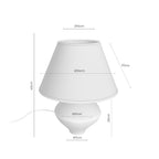 Candeeiro de mesa VISO beige
