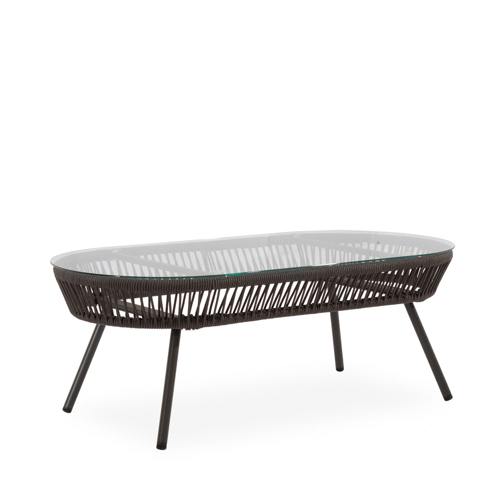 Conjunto Sintra sofá/cadeirões /mesa centro em cinza