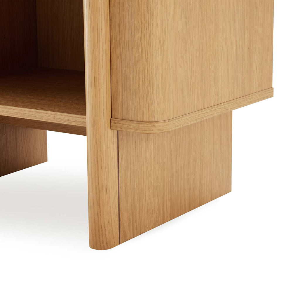 Mesa de cabeceira Sidney 1 gaveta + abertura 60cm