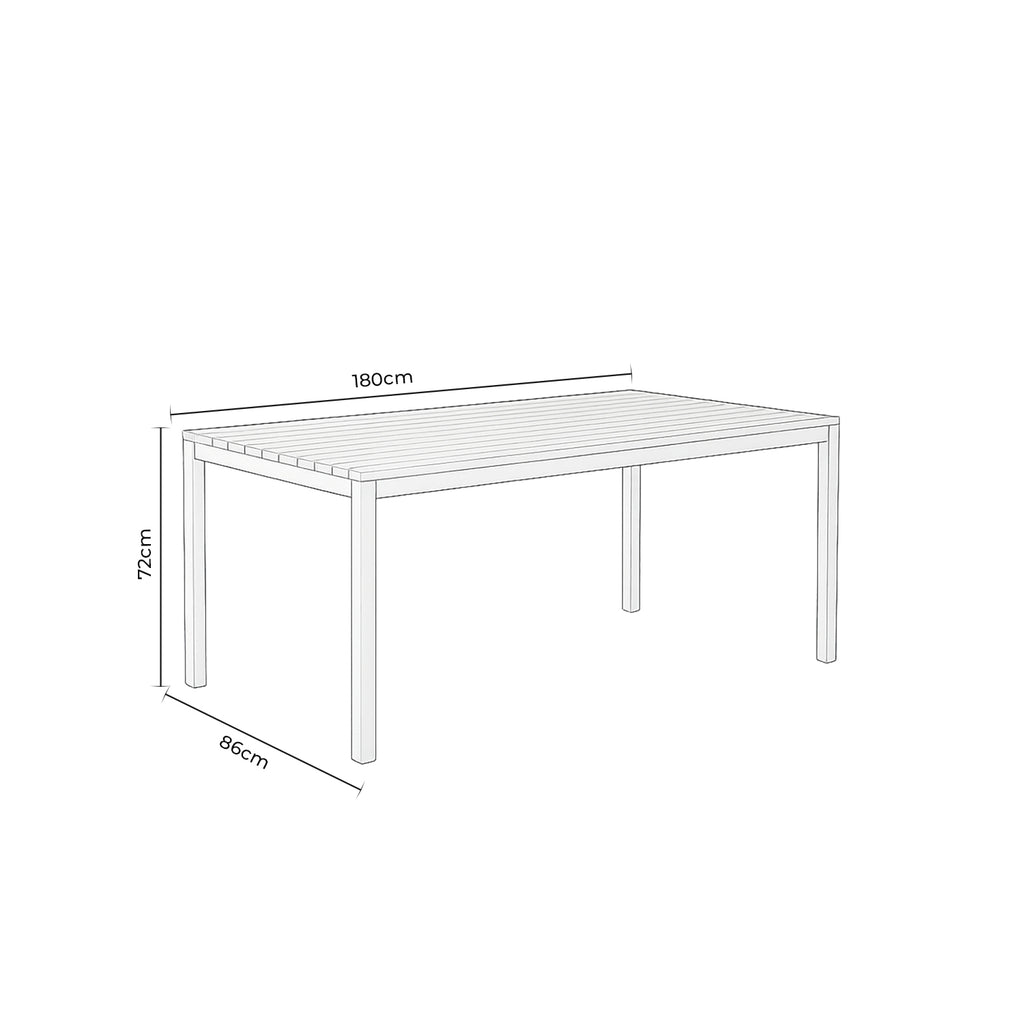 Mesa Cinthia branco