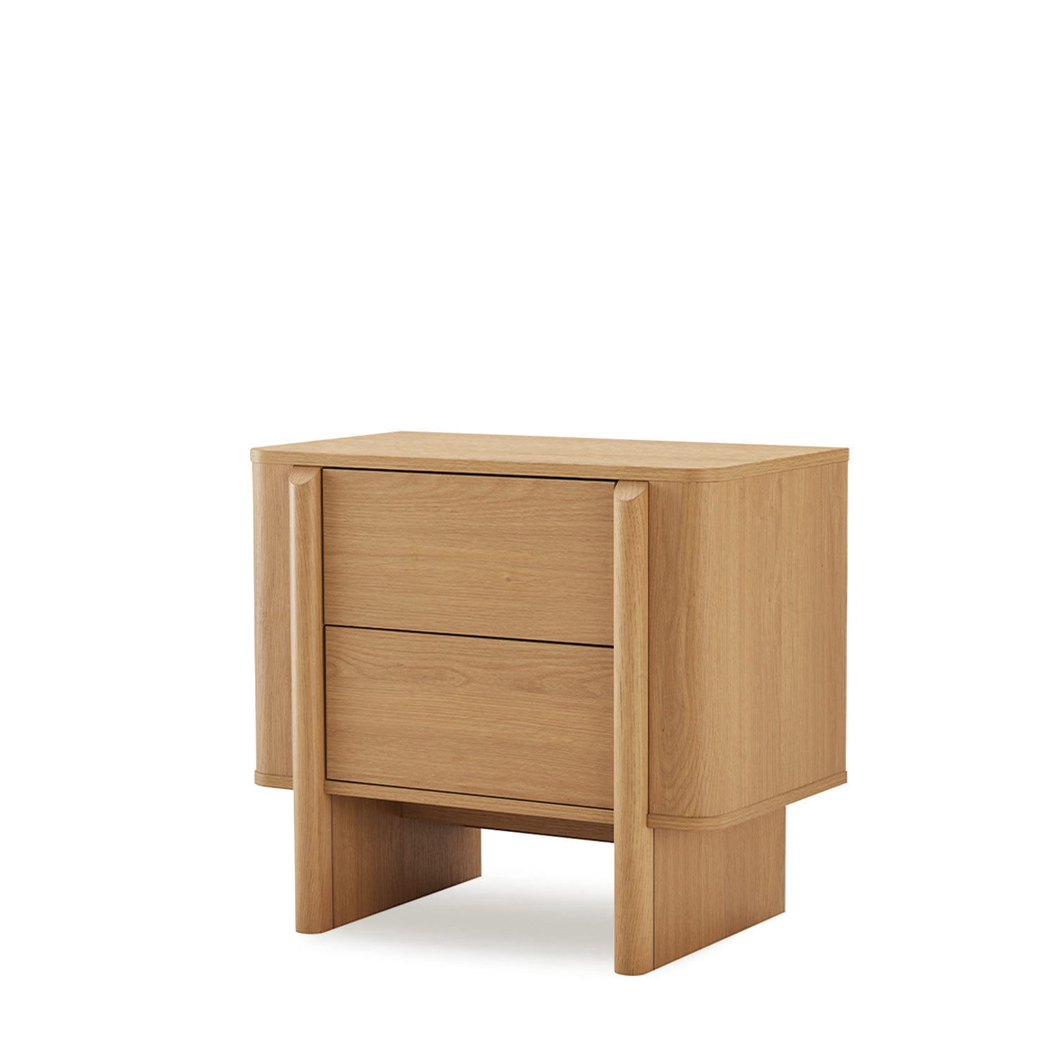 Mesa de cabeceira Sidney 2 gavetas 60cm