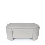 Banqueta Bernice cinza
