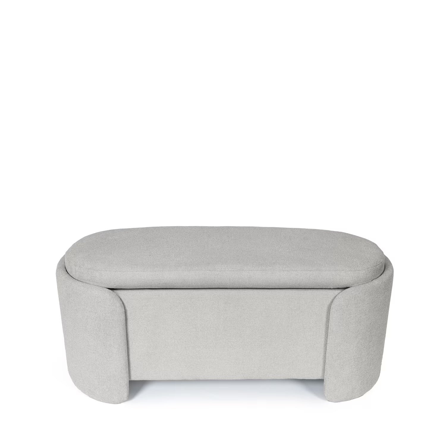 Banqueta Bernice cinza