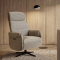 Poltrona Tamiko  relax 2 motores taupe