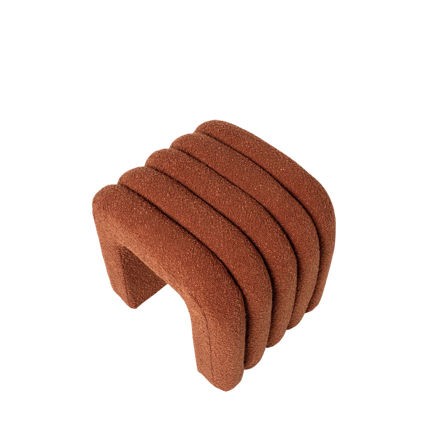 Pufe Edy terracota