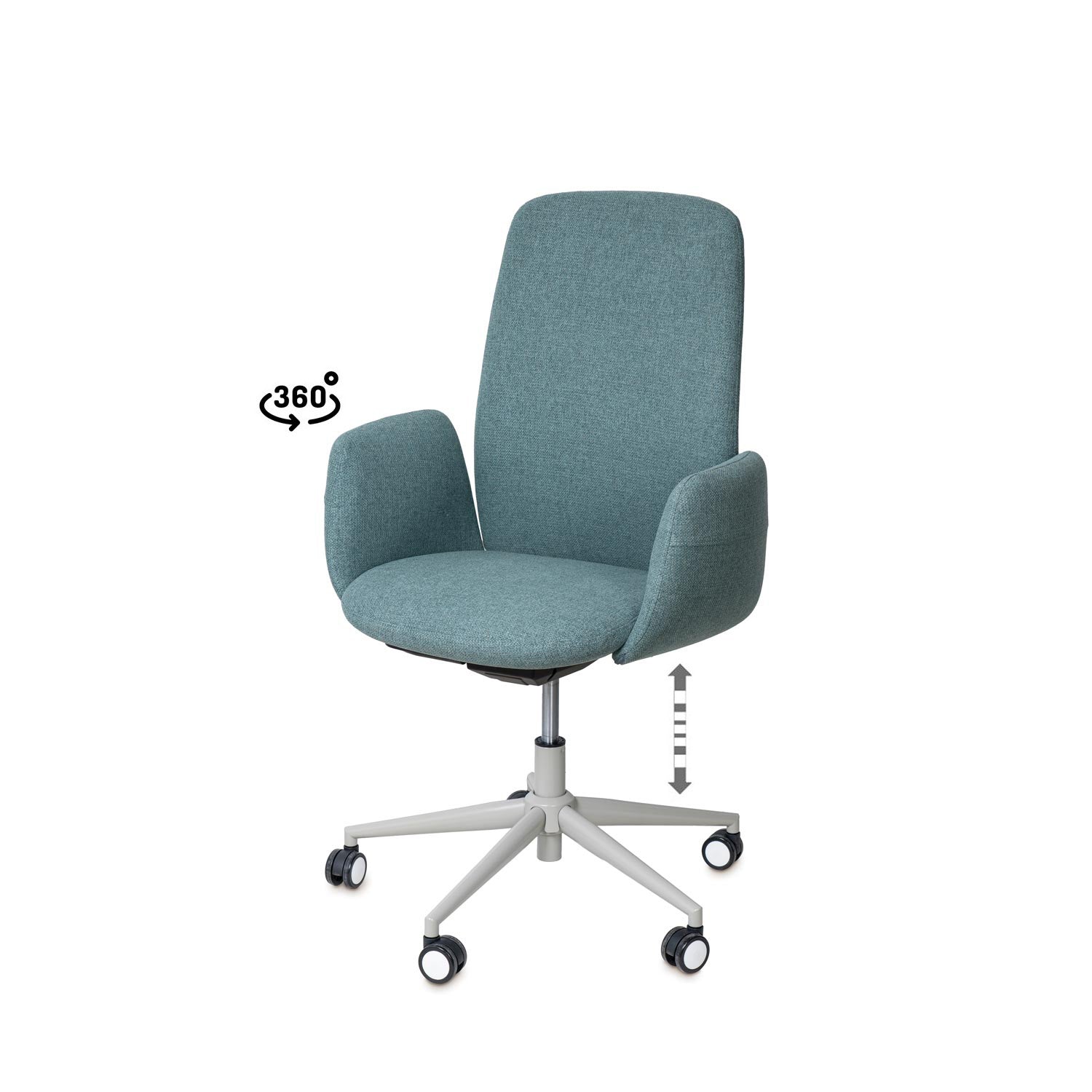 Cadeira de Escritorio British menta