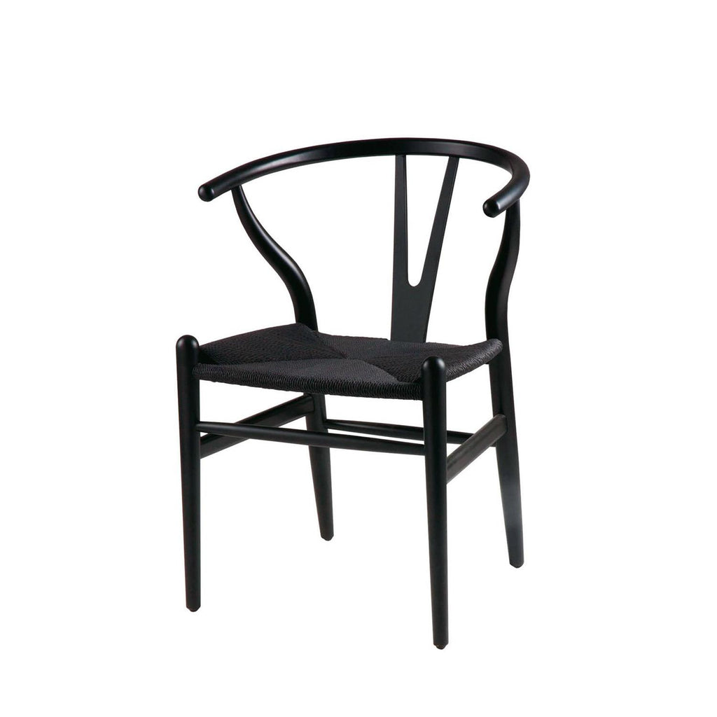 Cadeira Ada Preto / Assento preto