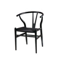 Cadeira Ada Preto / Assento preto