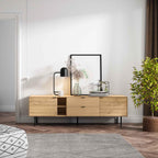 Movel de  Tv Tulsa 180cm carvalho / metal