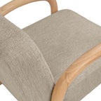 Poltrona Dorothy taupe