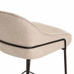 Banco baixo Arny beige