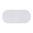Mesa Velma 140cm branco/ Carvalho
