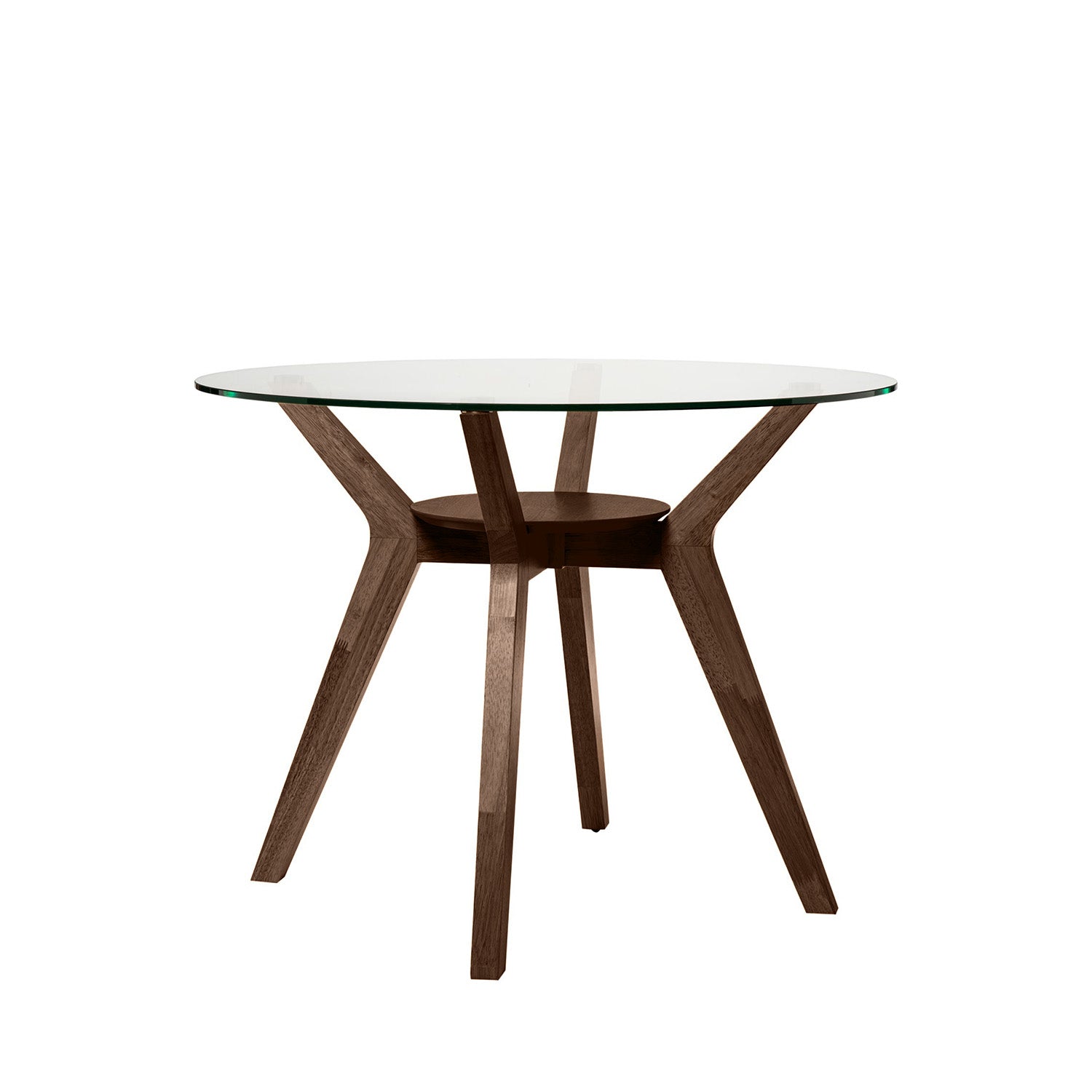 Mesa Sabrine Vidro / Nogueira