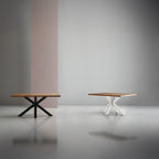 Mesa Grace natural/branco