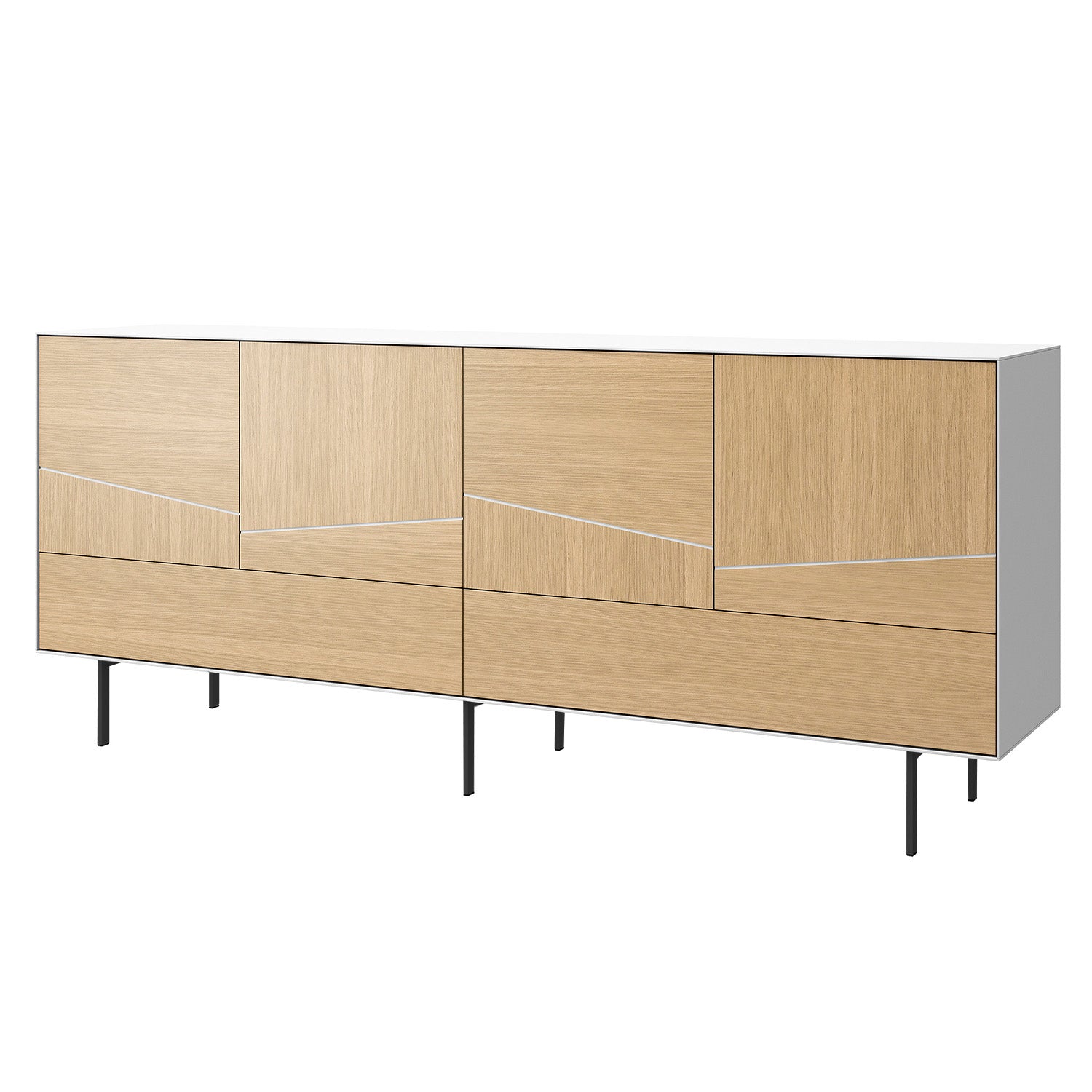 Aparador Siena 200cm branco