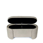 Banqueta Bernice taupe