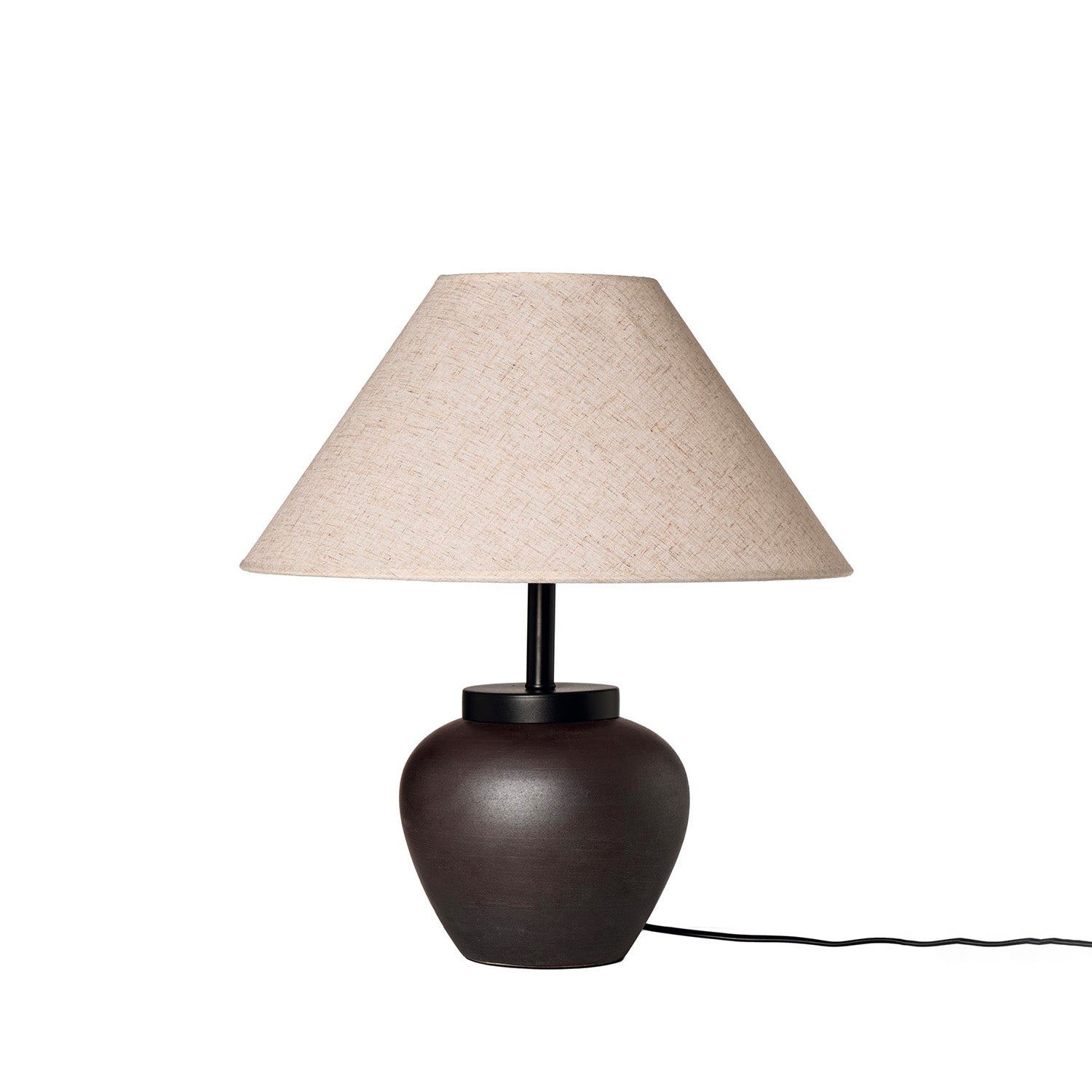 Candeeiro de mesa YESA  preto