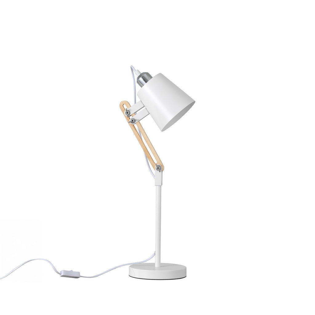 Candeeiro de mesa ANTIA branco