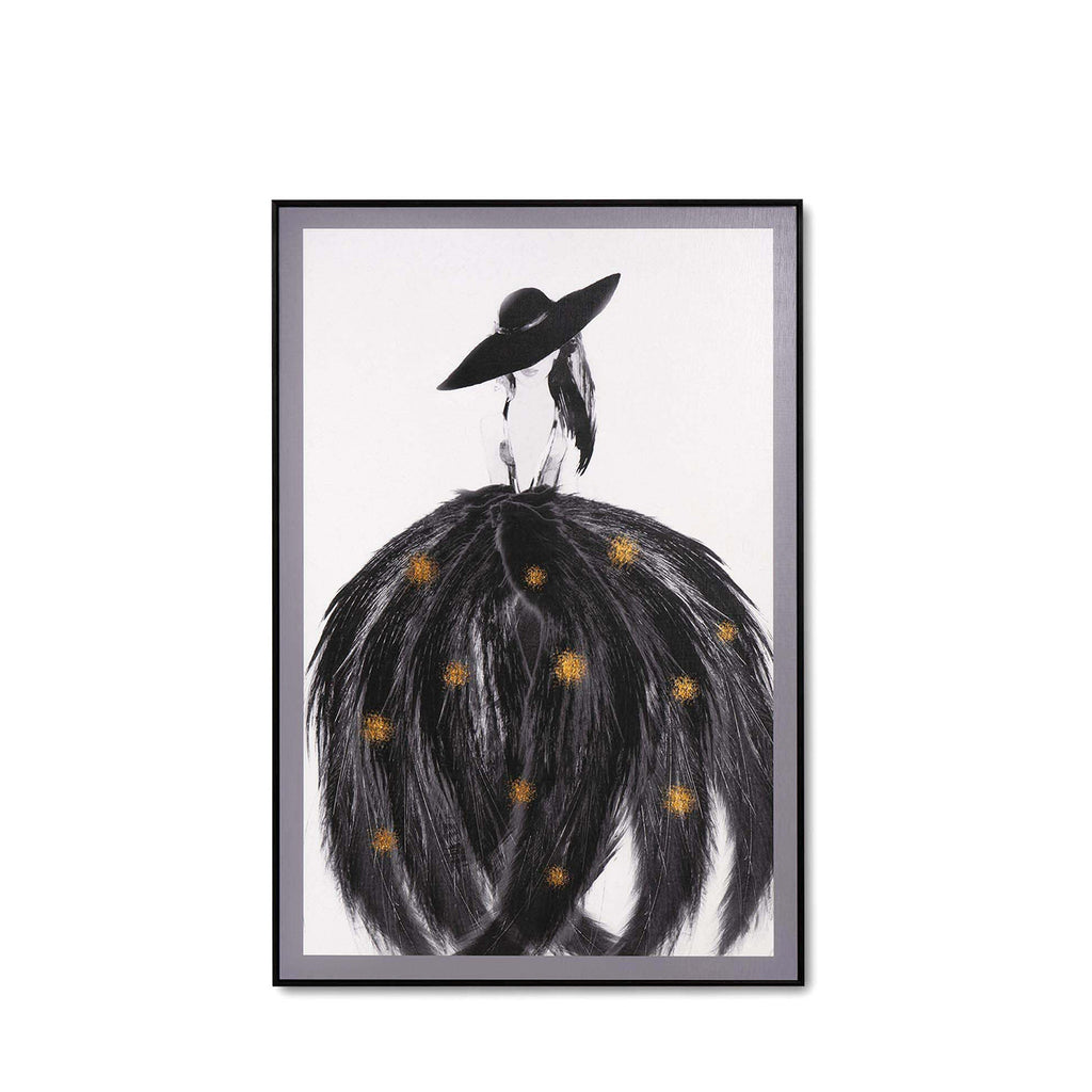 Quadro Elegance 80x120cm preto