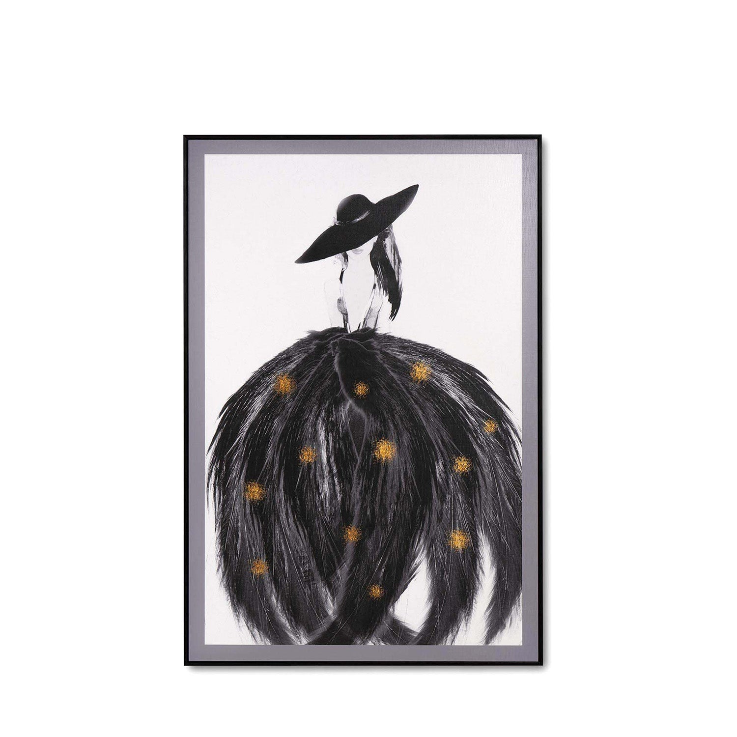 Quadro Elegance 80x120cm preto