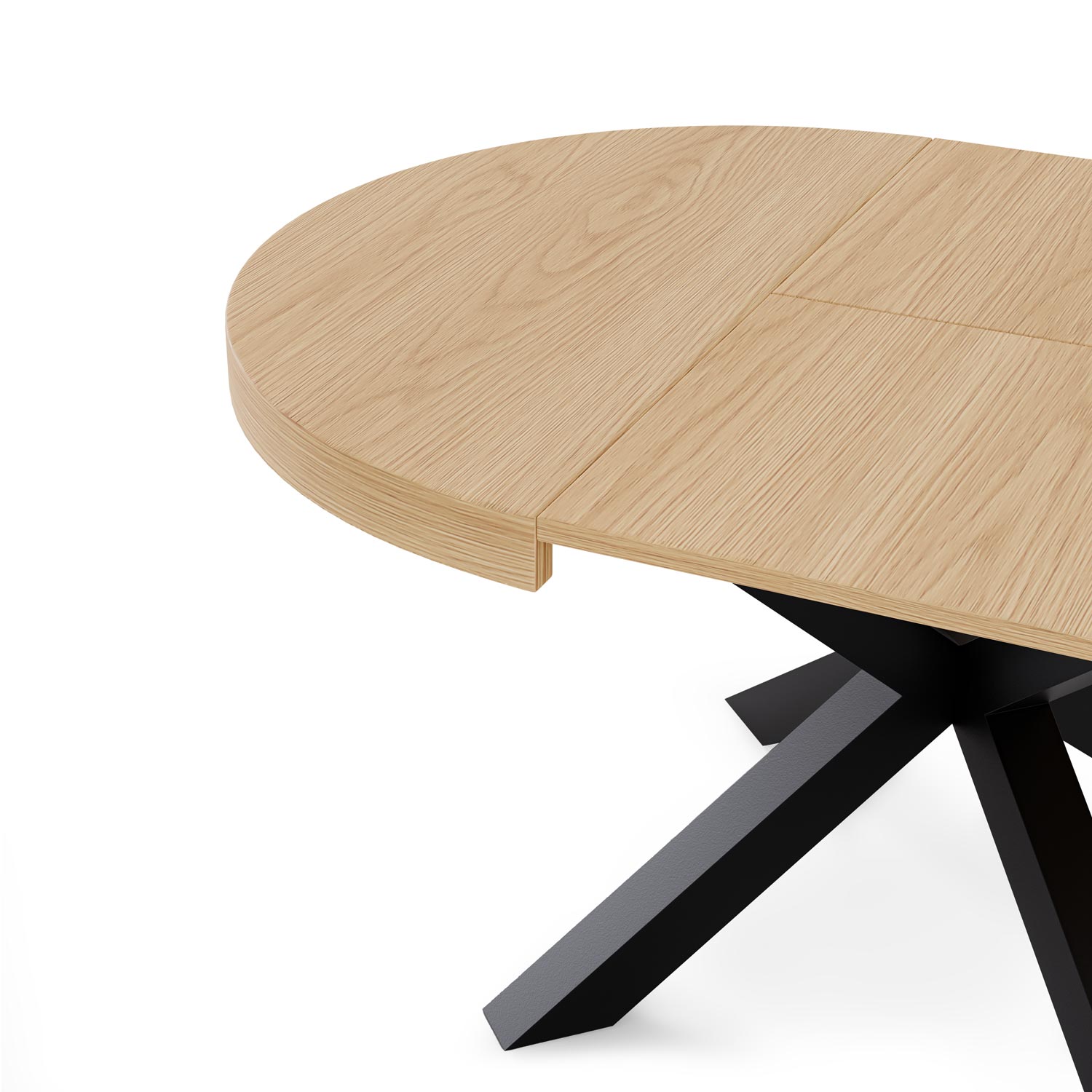 Mesa mildred 120 Carvalho / Preto