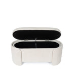 Banqueta Bernice beige