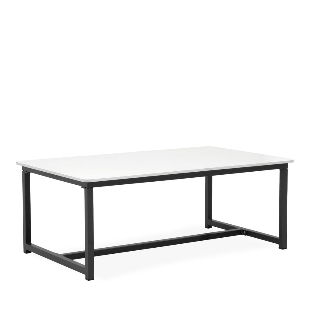 Conjunto Muscat sofá/cadeirões /mesa centro em preto